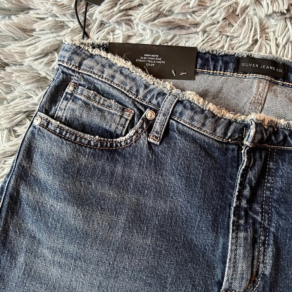 High Note Slim High Rise Jeans - Picture 5 of 9
